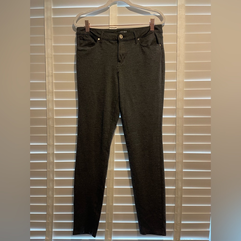Nine West Skinny Grey Jeggings, size 12
